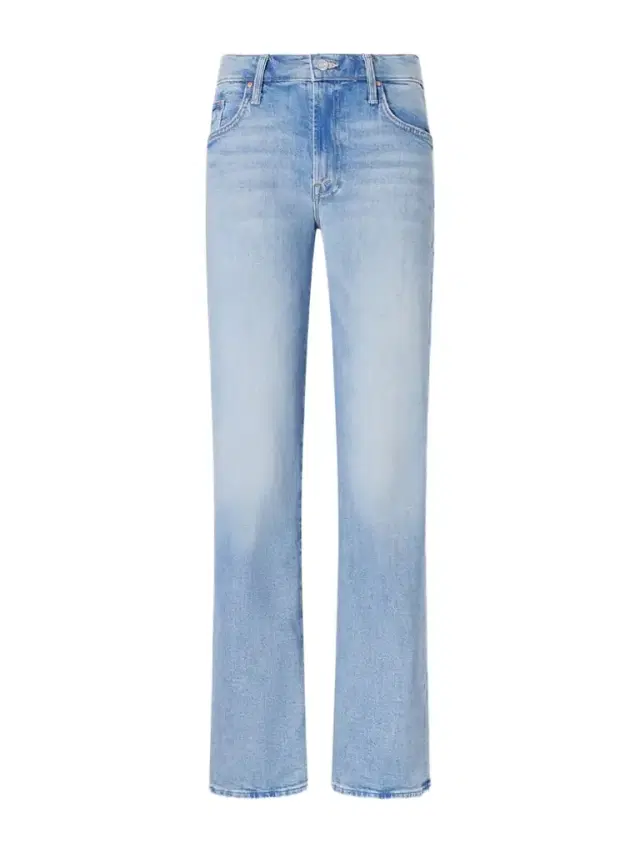 Mother The Mid Rise Zip Rambler Skimp Wide-leg Jeans
