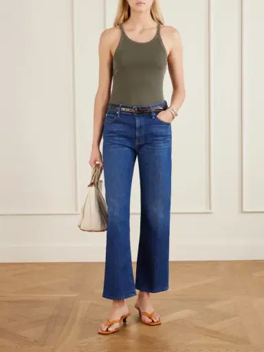 Mother Lil Kick It High-rise Straight-leg Jeans | Thumbnail 2