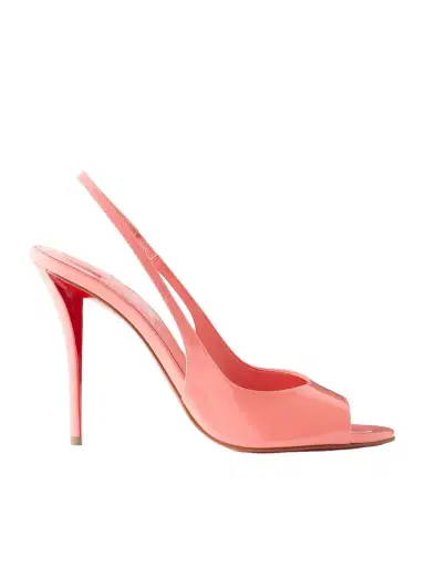 Christian Louboutin Sofia Z 100 Leather Slingback Sandals | Thumbnail 1 Christian Louboutin Sofia Z 100 Leather Slingback Sandals | Thumbnail 1
