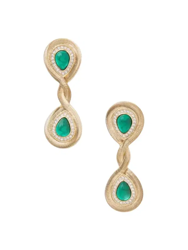 Valentino Garavani tone Crystal Earrings