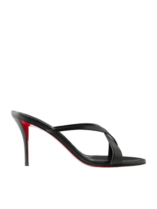 Mulazee Cross 80 Leather Mules