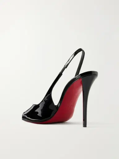 Christian Louboutin Sofia Z 100 Leather Slingback Sandals | Thumbnail 3