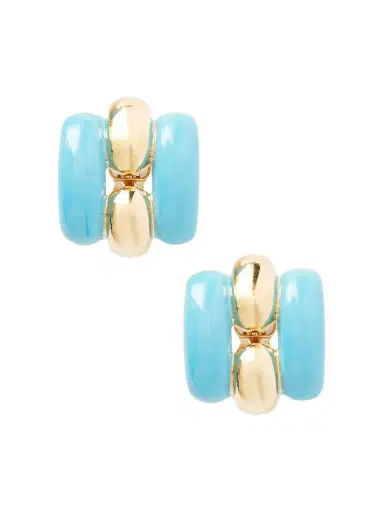 Valentino Garavani Pas Plus Enamel Earrings | Thumbnail 1 Valentino Garavani Pas Plus Enamel Earrings | Thumbnail 1