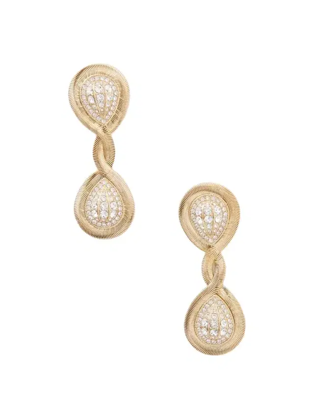 Valentino Garavani tone Crystal Earrings