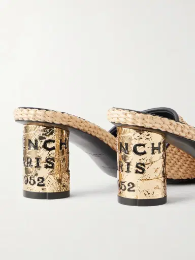 Givenchy Tape Raffia Mules | Thumbnail 5