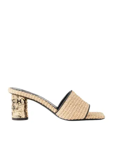 Givenchy Tape Raffia Mules | Thumbnail 1