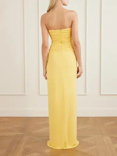 Simkhai Emma Strapless Embellished Jersey Gown | Thumbnail 3 Simkhai Emma Strapless Embellished Jersey Gown | Thumbnail 3
