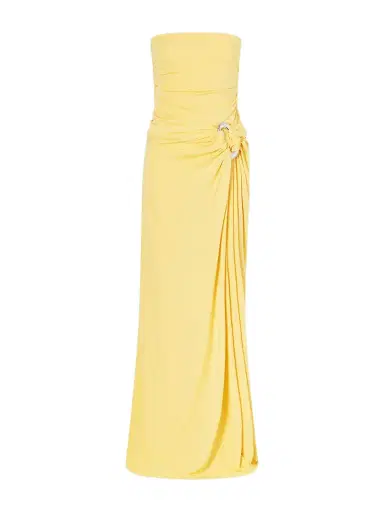 Simkhai Emma Strapless Embellished Jersey Gown | Thumbnail 1 Simkhai Emma Strapless Embellished Jersey Gown | Thumbnail 1