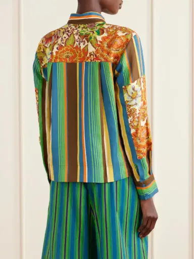 ALÉMAIS Charlie Printed Linen Shirt | Thumbnail 3 ALÉMAIS Charlie Printed Linen Shirt | Thumbnail 3