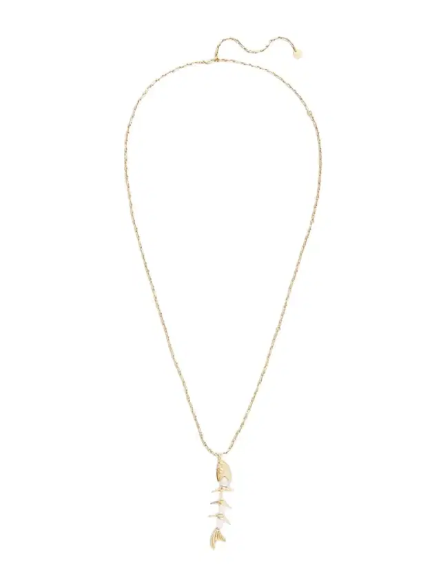 ALÉMAIS Calypso Gold-tone And Pearl Necklace