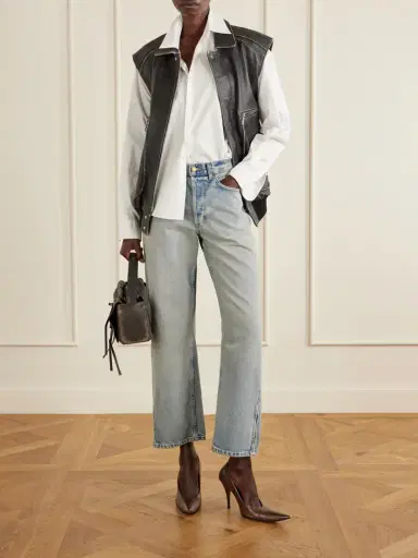 Acne Studios Snake-effect Leather Pumps | Thumbnail 4 Acne Studios Snake-effect Leather Pumps | Thumbnail 4