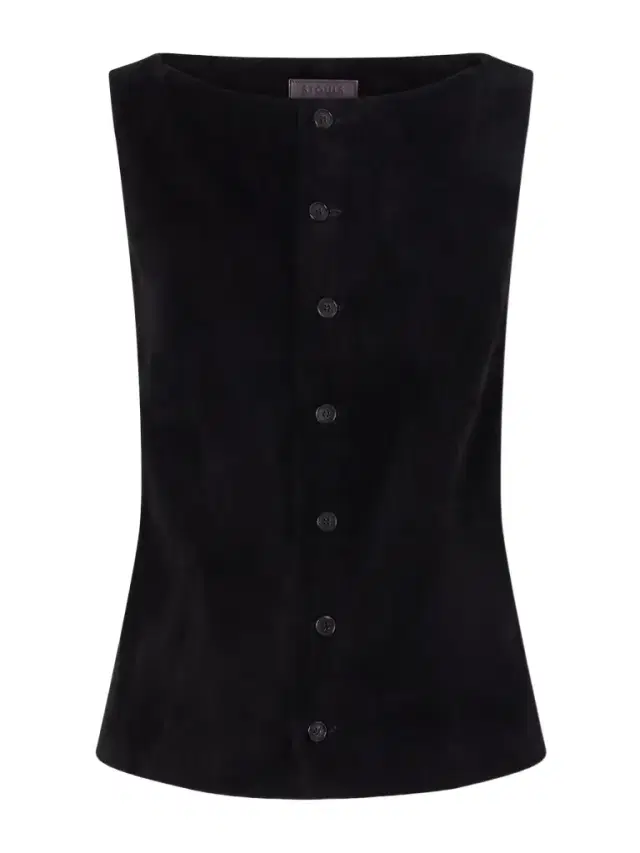 Mae Suede Vest