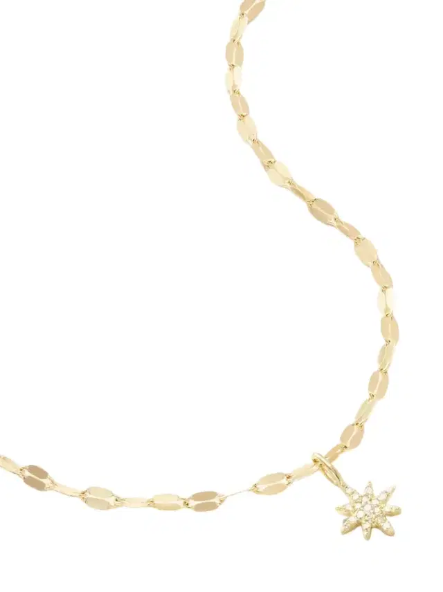 STONE AND STRAND Northern Star 10-karat Gold Diamond Necklace