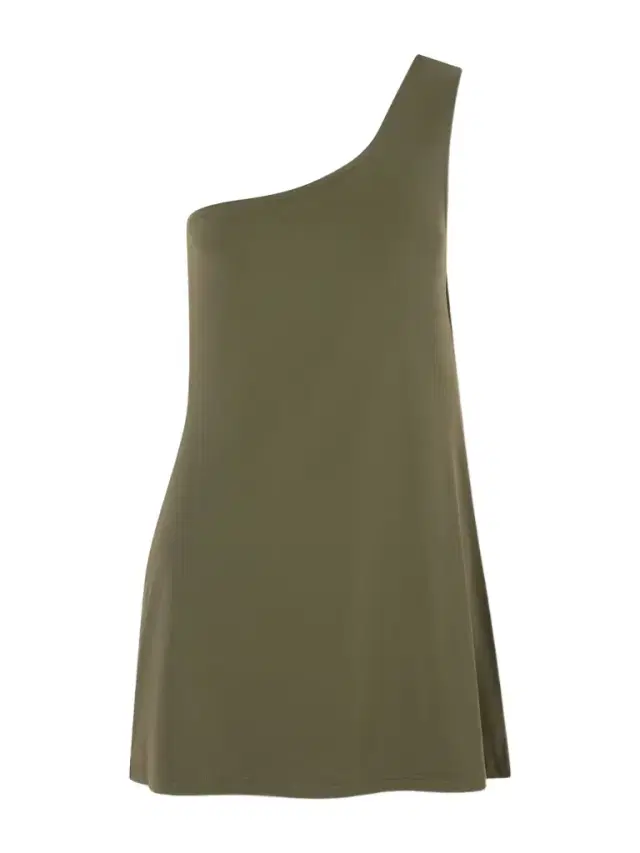 Rivage Rho One-shoulder Stretch-jersey Swim Dress