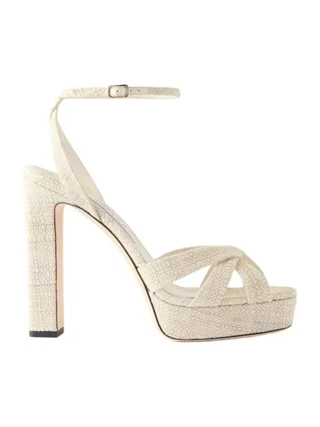 Kove 120 Raffia Platform Sandals