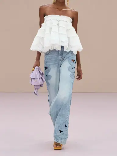 Zimmermann Alchemy Appliquéd Flared Jeans | Thumbnail 6 Zimmermann Alchemy Appliquéd Flared Jeans | Thumbnail 6