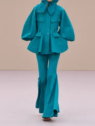 Zimmermann Luna Cotton-drill Flared Pants | Thumbnail 6 Zimmermann Luna Cotton-drill Flared Pants | Thumbnail 6