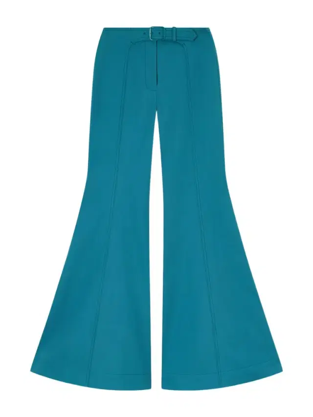 Luna Cotton-drill Flared Pants