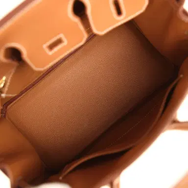 HERMÈS Hermes Birkin 25 Gold Togo Gold Hardware | Thumbnail 8 HERMÈS Hermes Birkin 25 Gold Togo Gold Hardware | Thumbnail 8