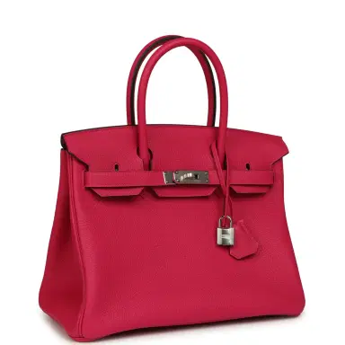HERMÈS Hermes Birkin 30 Rose Mexico Togo Palladium Hardware | Thumbnail 2 HERMÈS Hermes Birkin 30 Rose Mexico Togo Palladium Hardware | Thumbnail 2