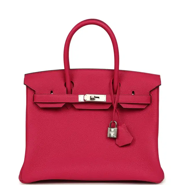hermes Hermes Birkin 30 Rose Mexico Togo Palladium Hardware
