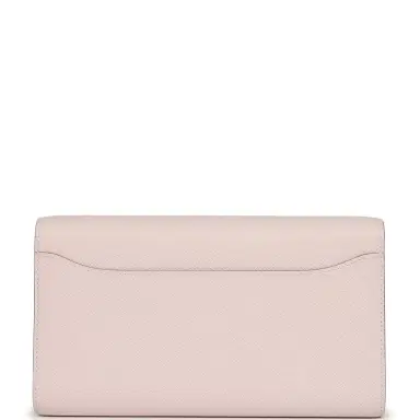 HERMÈS Hermes Constance Wallet To Go Mauve Pale Epsom Lacquered Palladium Hardware | Thumbnail 4