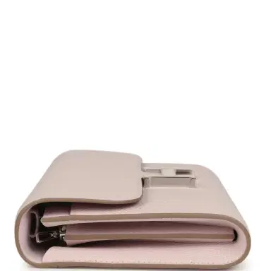 HERMÈS Hermes Constance Wallet To Go Mauve Pale Epsom Lacquered Palladium Hardware | Thumbnail 5
