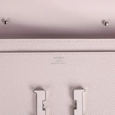 HERMÈS Hermes Constance Wallet To Go Mauve Pale Epsom Lacquered Palladium Hardware | Thumbnail 7