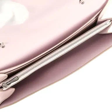 HERMÈS Hermes Constance Wallet To Go Mauve Pale Epsom Lacquered Palladium Hardware | Thumbnail 8