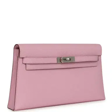 HERMÈS Hermes Kelly Elan Mauve Sylvestre Epsom Palladium Hardware | Thumbnail 2 HERMÈS Hermes Kelly Elan Mauve Sylvestre Epsom Palladium Hardware | Thumbnail 2
