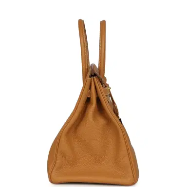 HERMÈS Pre-owned Hermes Birkin 35 Naturel Sable Togo Gold Hardware | Thumbnail 3 HERMÈS Pre-owned Hermes Birkin 35 Naturel Sable Togo Gold Hardware | Thumbnail 3
