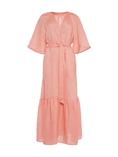Eres Audacieuse Tiered Midi Dress | Thumbnail 1
