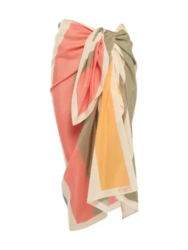 Eres Croquant Cotton-Silk Sarong | Thumbnail 1 Eres Croquant Cotton-Silk Sarong | Thumbnail 1