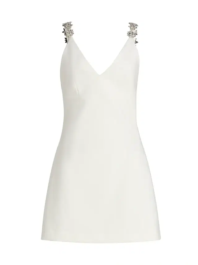 Cinq à Sept Women's Mattison Floral-Embellished Minidress - Cream