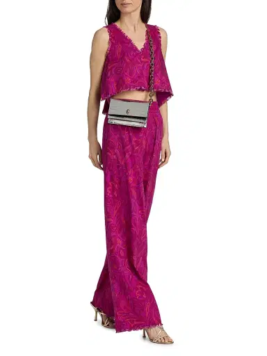 Cinq à Sept Women's Paisley Bloom Ibbie Pants | Thumbnail 2 Cinq à Sept Women's Paisley Bloom Ibbie Pants | Thumbnail 2