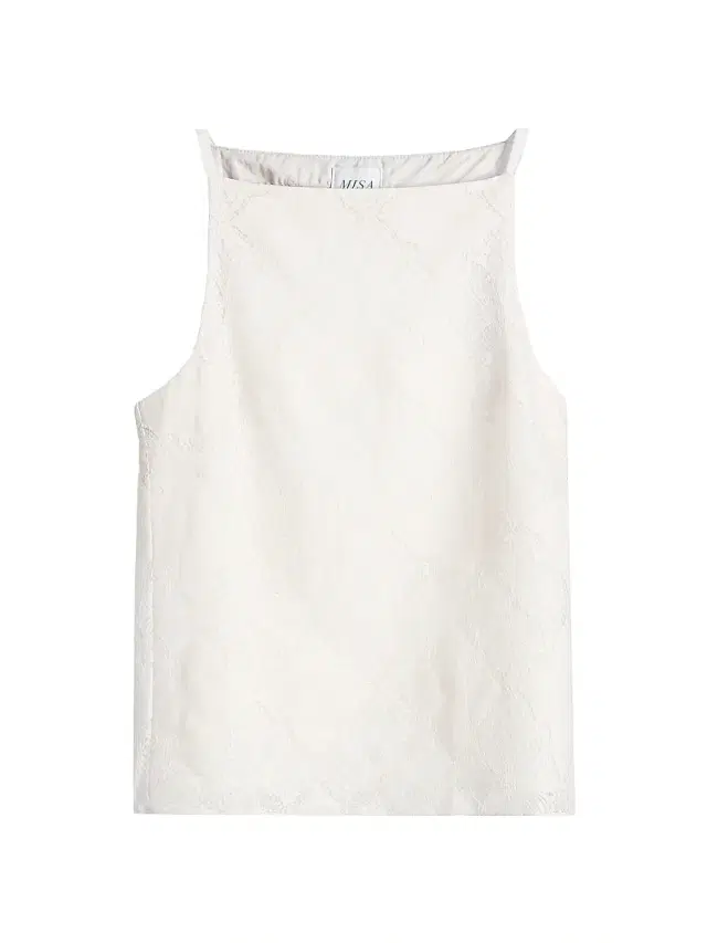 Misa Los Angeles Women's Prisha Jacquard Boxy Sleeveless Top - Floral Medallion