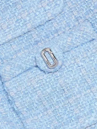 Marc Jacobs Women's Pop J Marc Tweed Lady Jacket - Blue Mist - Size XS | Thumbnail 7 Marc Jacobs Women's Pop J Marc Tweed Lady Jacket - Blue Mist - Size XS | Thumbnail 7