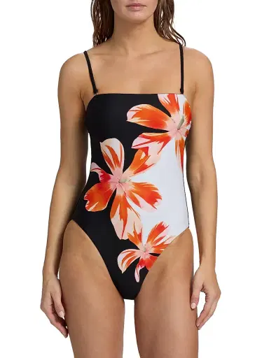Milly Women's Tropical Flame One-Piece Swimsuit | Thumbnail 5 Milly Women's Tropical Flame One-Piece Swimsuit | Thumbnail 5