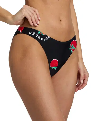 Milly Women's Margot Pomodoro Bikini Bottom - Size Large | Thumbnail 5 Milly Women's Margot Pomodoro Bikini Bottom - Size Large | Thumbnail 5