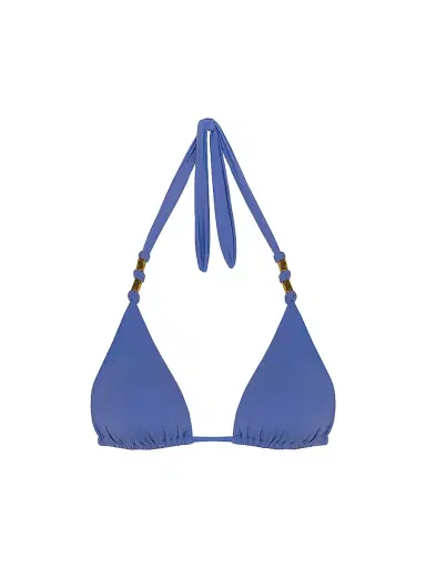ViX by Paula Hermanny Women's Paula Triangle Bikini Top - Blue - Size Large | Thumbnail 1 ViX by Paula Hermanny Women's Paula Triangle Bikini Top - Blue - Size Large | Thumbnail 1