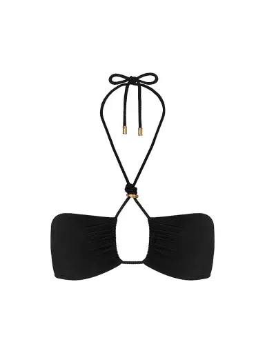 ViX by Paula Hermanny Women's Gal Isa Halter Bikini Top - Black - Size XL | Thumbnail 1 ViX by Paula Hermanny Women's Gal Isa Halter Bikini Top - Black - Size XL | Thumbnail 1