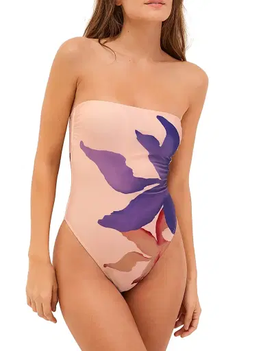 ViX by Paula Hermanny Women's Bianca Floral Brazilian-Cut One-Piece Swimsuit - Size XL | Thumbnail 3 ViX by Paula Hermanny Women's Bianca Floral Brazilian-Cut One-Piece Swimsuit - Size XL | Thumbnail 3