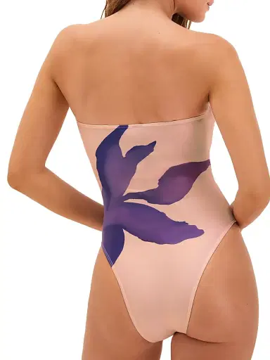 ViX by Paula Hermanny Women's Bianca Floral Brazilian-Cut One-Piece Swimsuit - Size XL | Thumbnail 4 ViX by Paula Hermanny Women's Bianca Floral Brazilian-Cut One-Piece Swimsuit - Size XL | Thumbnail 4