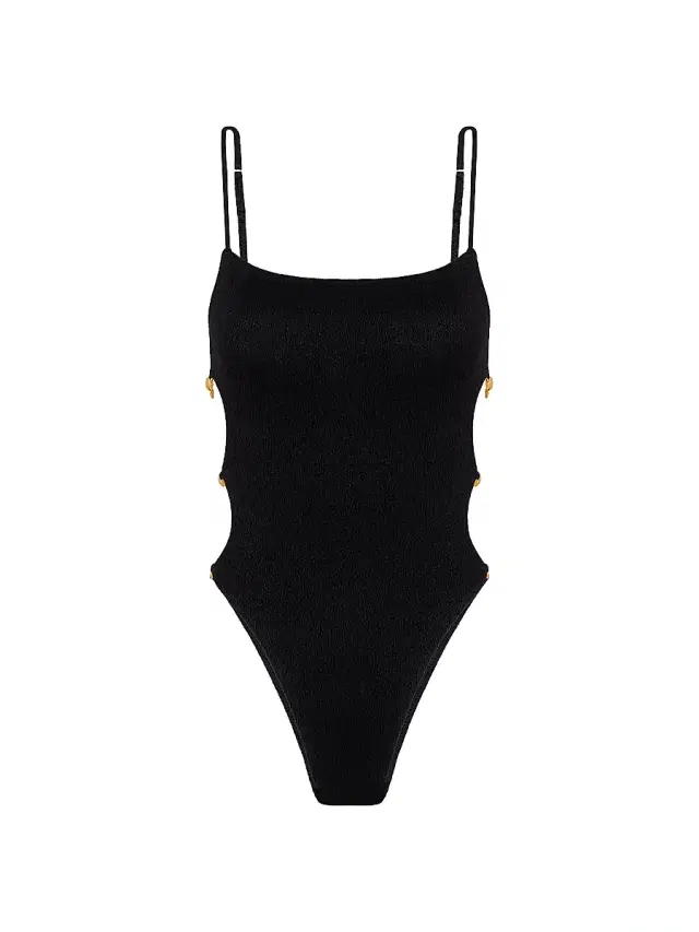 Women's Fernanda Nell Cut-Out One-Piece Swimsuit - Black
