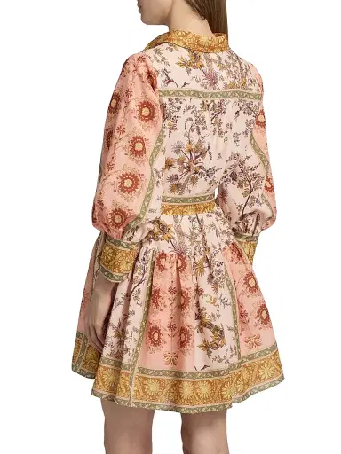 Kobi Halperin Women's Bailey Printed A-Line Minidress - Honey Multi - Size XL | Thumbnail 5 Kobi Halperin Women's Bailey Printed A-Line Minidress - Honey Multi - Size XL | Thumbnail 5