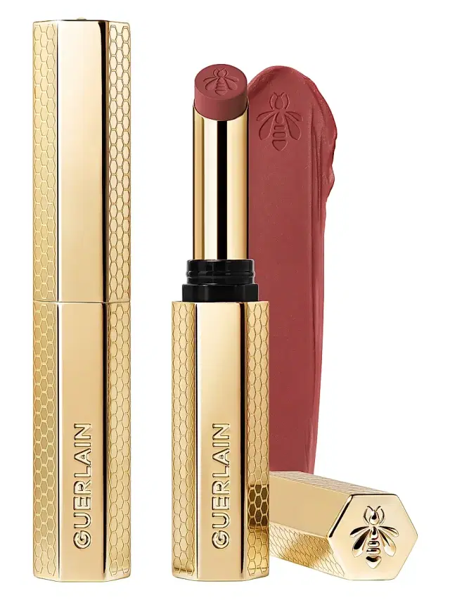 GUERLAIN KissKiss Blur Matte Long-Wearing Lipstick - 396 Peony Kiss