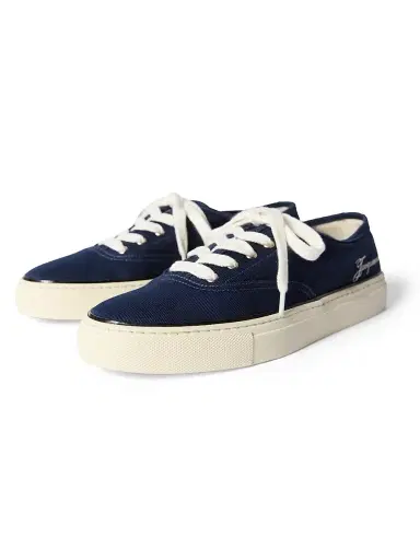Jacquemus Men's Fefe Canvas Low-Top Sneakers | Thumbnail 2 Jacquemus Men's Fefe Canvas Low-Top Sneakers | Thumbnail 2