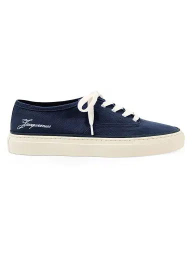 Jacquemus Men's Fefe Canvas Low-Top Sneakers | Thumbnail 1 Jacquemus Men's Fefe Canvas Low-Top Sneakers | Thumbnail 1