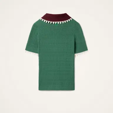 La DoubleJ Picket Polo Top | Thumbnail 6 La DoubleJ Picket Polo Top | Thumbnail 6