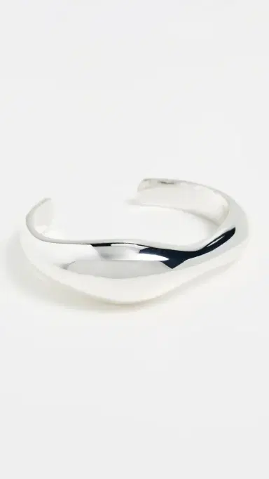 Ettika Liquid Love Cuff Silver One Size | Thumbnail 2